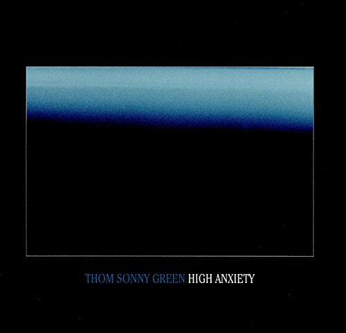 CD cover for “High Anxiety” with blue gradient and white text.