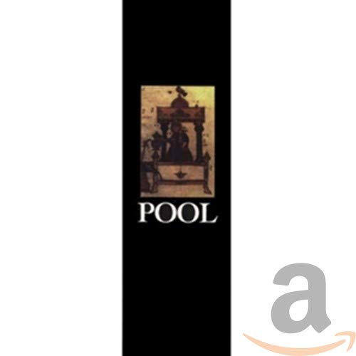 CD cover for John Zorn’s “Pool” with an illustrated, ornate structure.