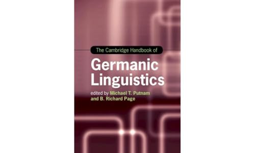 The Cambridge Handbook of Germanic Linguistics