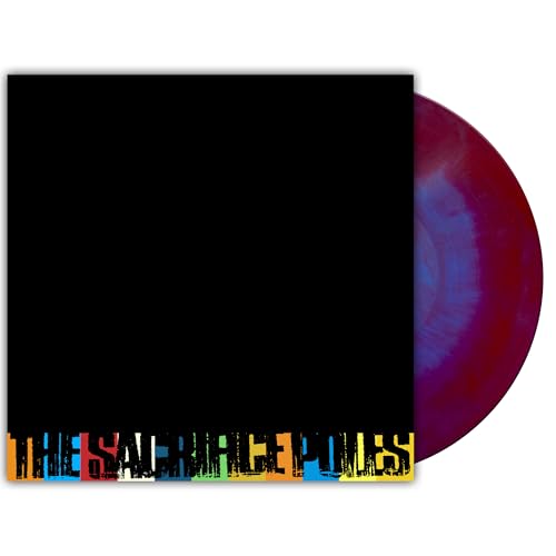 Cave In vinyl record: black cover with colorful text and red swirl disc.