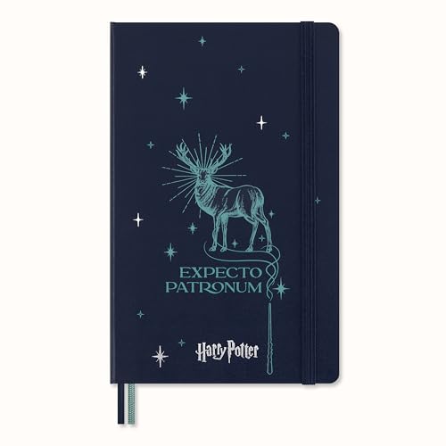 Moleskine Ltd. Ed. Harry Potter Large Ruled Notebook: Expecto Patronum