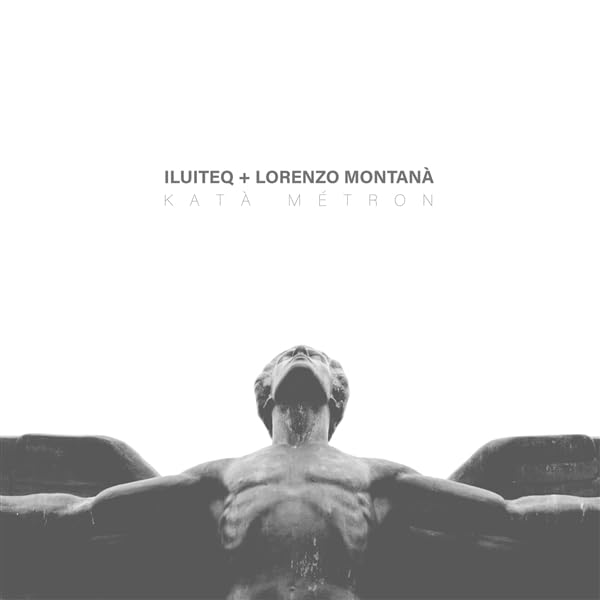 Black and white album cover featuring a classical sculpture torso.