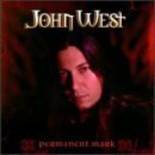 Album cover featuring John West with long dark hair against a dark red background.