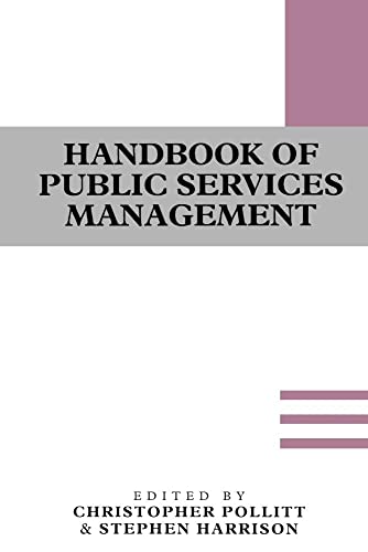 The Handbook of Public Services Management