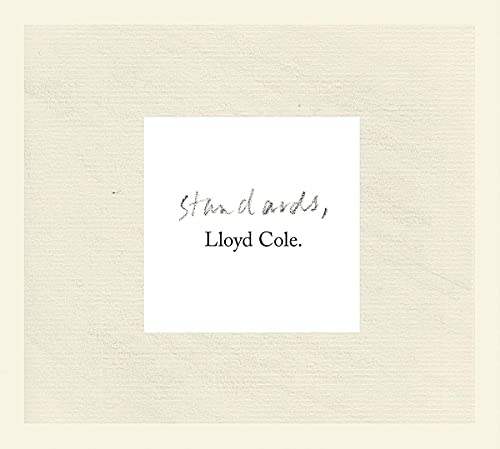 CD cover for "Standards" by Cole Lloyd, with handwritten text.