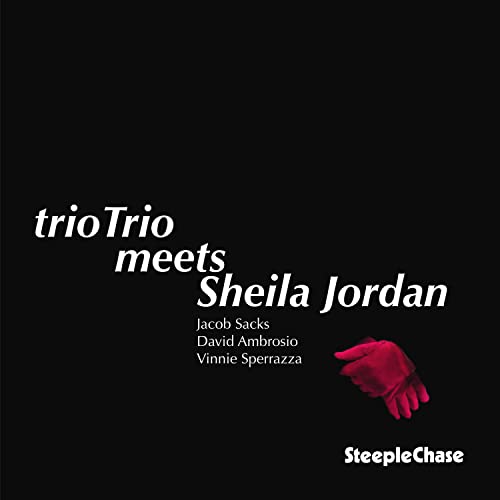 CD cover: black background with white text and a red hand.