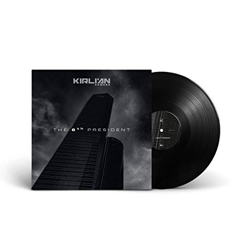 Kirlian Camera vinyl record, album cover featuring a skyscraper.