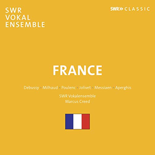 CD cover for "France" by SWR Vokalensemble/Creed, featuring the French flag.