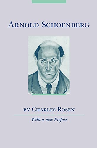 Book cover featuring a portrait of composer Arnold Schoenberg.