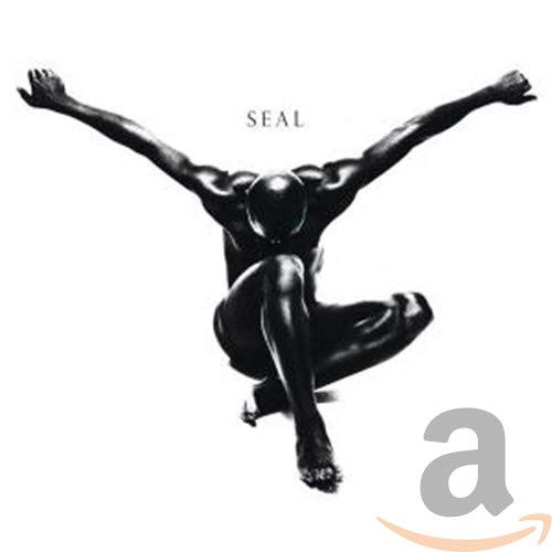 Black and white album cover for Seal, featuring a silhouetted figure.
