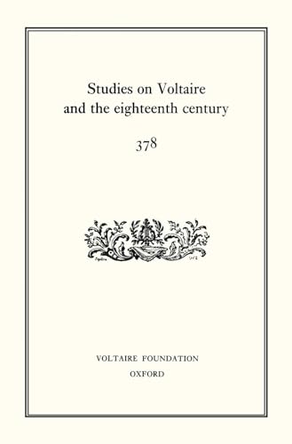 Studies on Voltaire and the eighteenth century 378 : 378