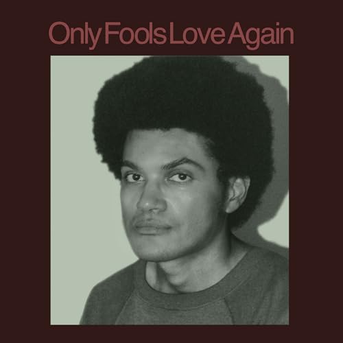 Vinyl record of Danny Ayala’s “Only Fools Love Again” with barcode visible.