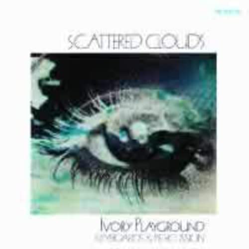 CD cover with abstract blue and black image of an eye and clouds.