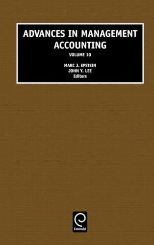 Advances in Management Accounting