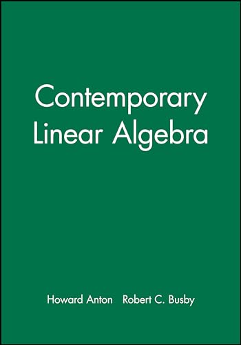 Student Solutions Manual to accompany Contemporary Linear Algebra