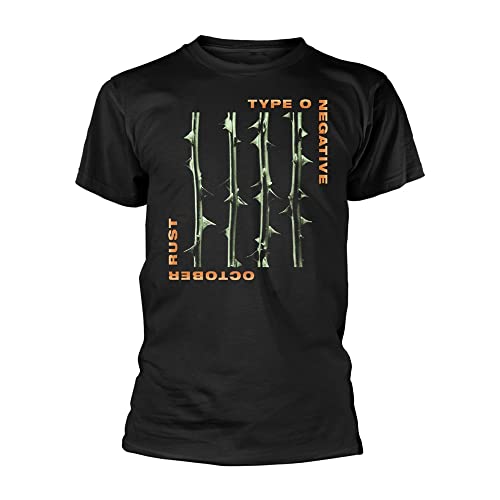 Type O Negative T Shirt October Rust Band Logo Official Mens Black L