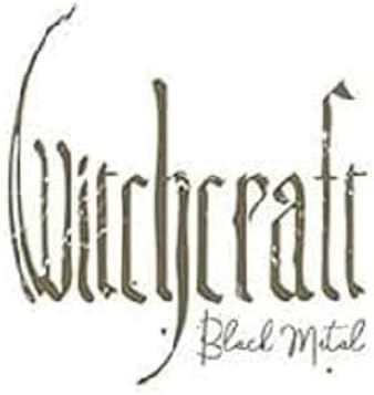 Witchcraft" band logo in dark script with "Black Metal" text below.