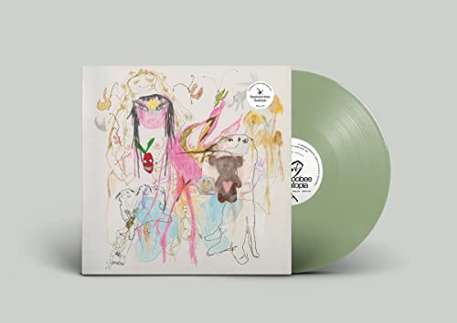Beabadoobee’s “Beatopia” vinyl record with colorful, sketched album art.