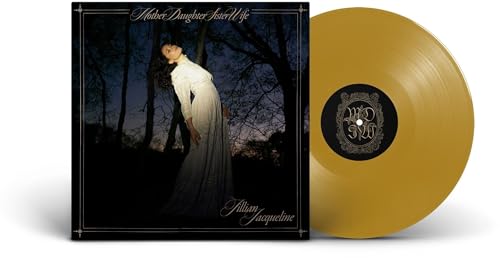 Vinyl record of Jillian Jacqueline’s “Motherdaughtersisterwife” album, with cover art.
