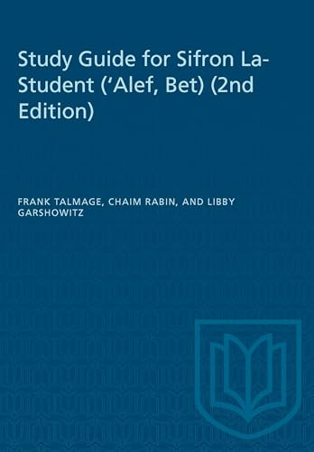 Blue cover of “Study Guide for Sifron La-Student (‘Alef, Bet)” with book emblem.