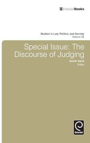 Special Issue: The Discourse of Judging