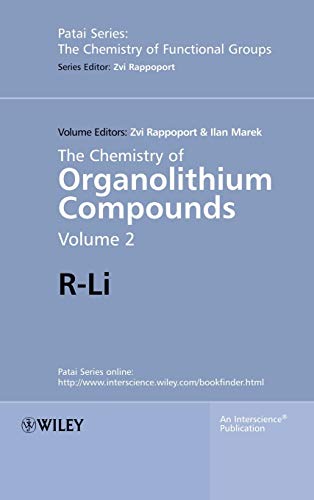 The Chemistry of Organolithium Compounds