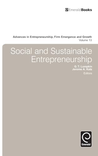 Social and Sustainable Entrepreneurship