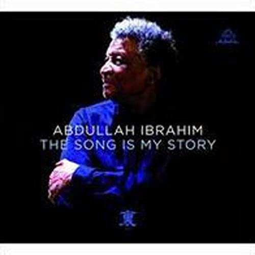 Abdullah Ibrahim album cover, portrait of a man with gray hair.