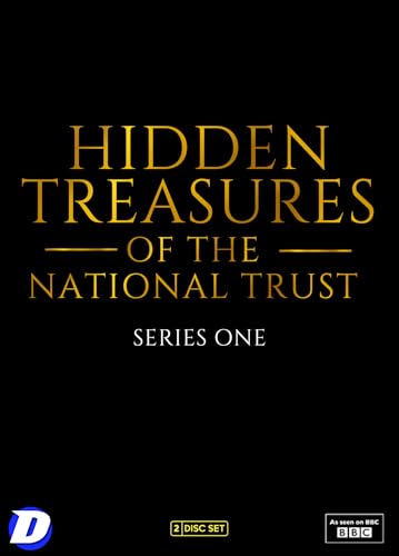 DVD cover for Hidden Treasures of the National Trust Series One on black background.