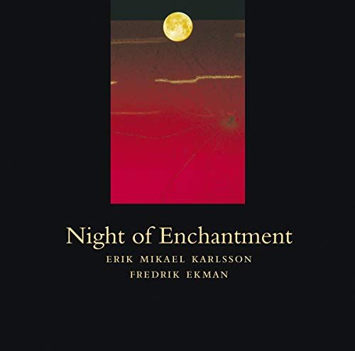 CD cover: red and black abstract landscape with a full moon.