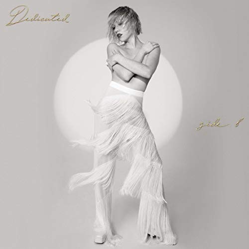Black and white album cover featuring Carly Rae Jepsen in a flowing outfit.