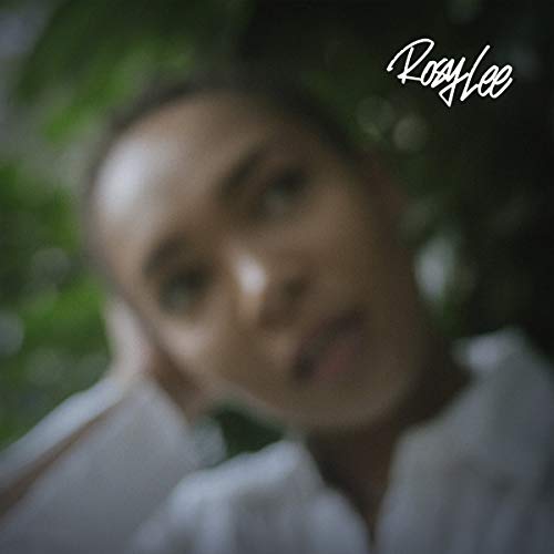 Close-up portrait of a woman with “RosyLee” text in the upper right.