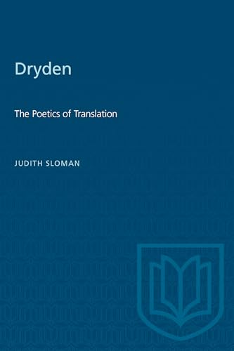 Dryden : The Poetics of Translation
