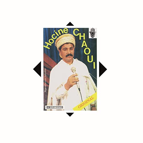 CD cover for Hocine Chaoui’s “Ouechesma”, featuring a portrait of the artist.