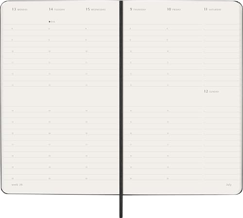 Moleskine 2026 12 Month Weekly Vertical Layout Diary