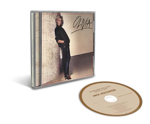 CD case and disc for Olivia Newton-John’s “Totally Hot” album.