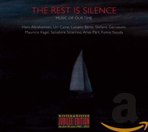 CD cover for “The Rest Is Silence” with a sailboat image.