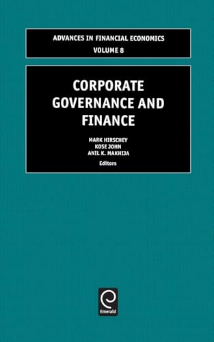 Corporate Governance and Finance