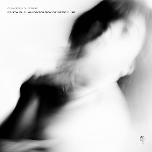 CD cover with blurred, abstract portrait of a person in white.