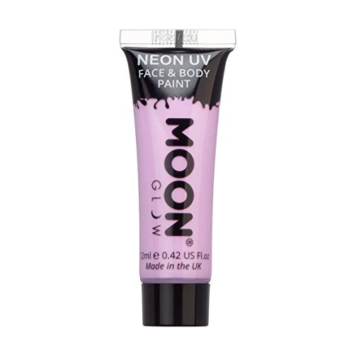 Moon Glow - 12ml Neon UV Face & Body Paint - Pastel Lilac