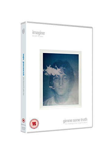 DVD case featuring a portrait of John Lennon with blue tones.