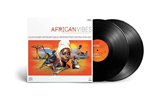 African Vibes" vinyl record with album cover depicting people and landscapes.