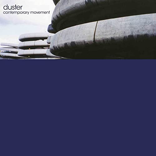 CD cover for Duster’s “Contemporary Movement” featuring concrete architecture.