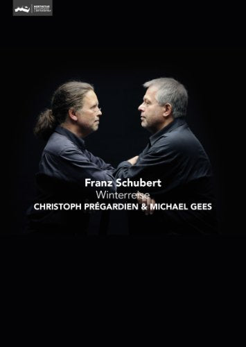 DVD cover featuring two men facing each other, text “Schubert: Winterreise.”