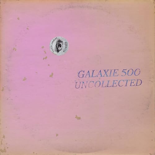 Pink CD cover for Galaxie 500’s “Uncollected Noise New York” album.