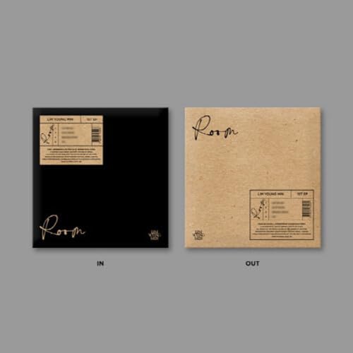 CD case with black and tan covers, text reading "Room" and "Lim Young Min".