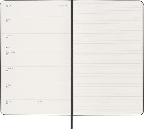 Moleskine 2026 12 Month Weekly Large Hardcover Diary