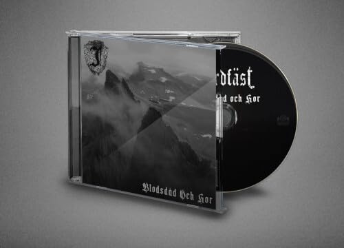 CD case with dark, mountainous landscape and black text; silver disc visible.