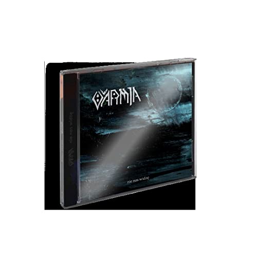 Varmia CD case with dark, abstract cover art and band logo.