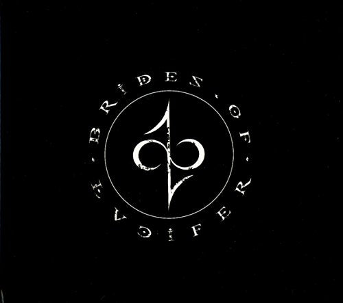 Black background with white circular text and a central symbol.